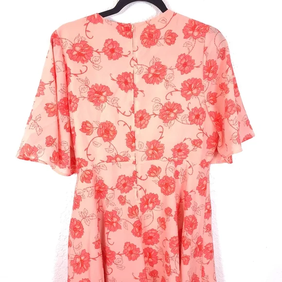 TORRID Georgette Floral Wrap Dress - Picture 8 of 11